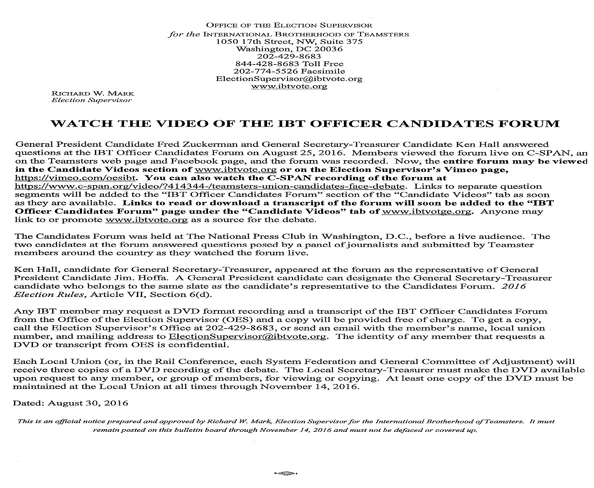 Election Notice